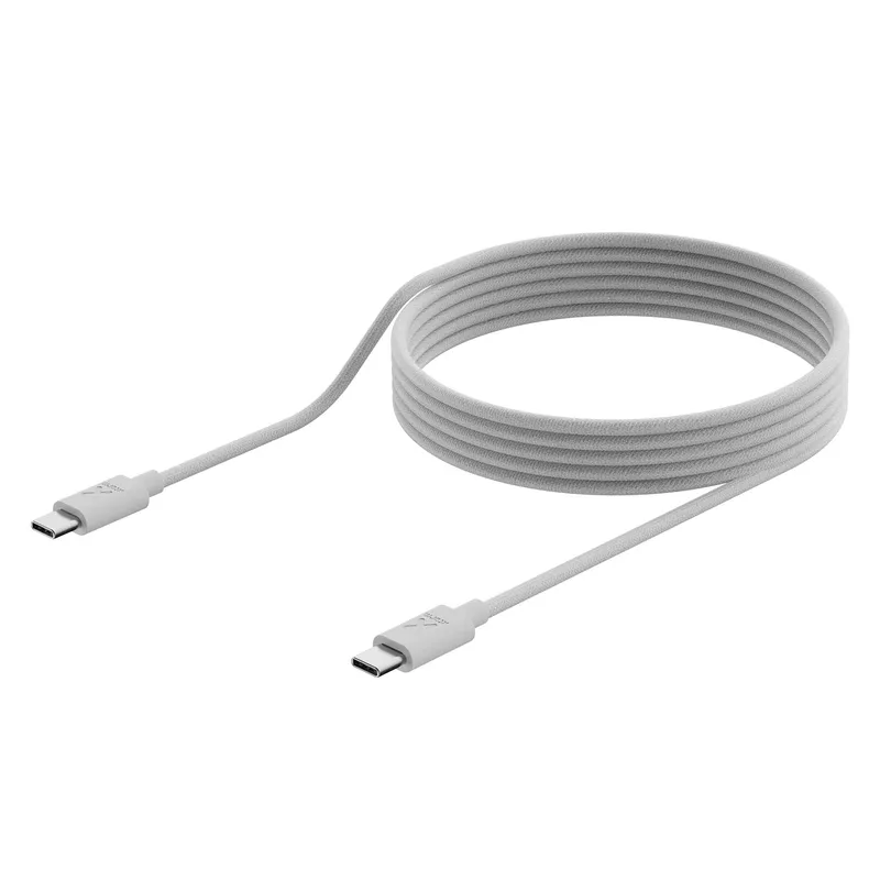 Xtorm Go2 GRS USB-C/C PD kaapeli 100W 1m Valkoinen - 9510020