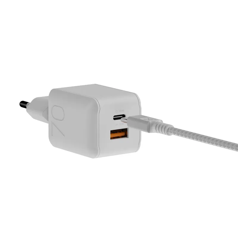 Xtorm 70W GaN3 NextGen Kotilaturi USB-C/C/A Valkoinen - 9510374