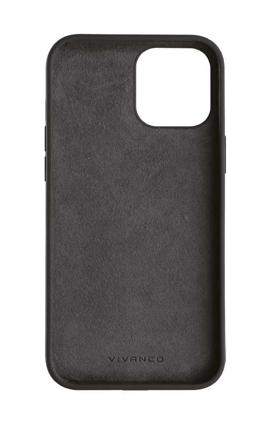 Vivanco Hype Silikonikuori iPhone 12 / 12 Pro Musta - 2862132
