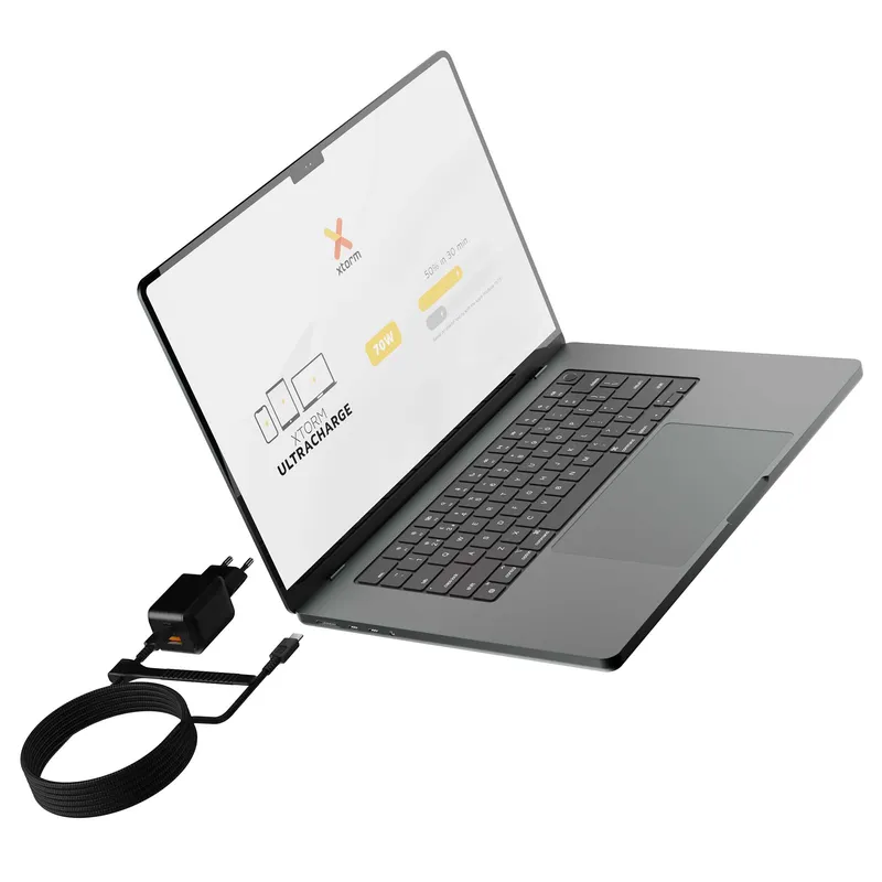 Xtorm 70W GaN3 NextGen Kotilaturi USB-C/C/A Musta - 9510375