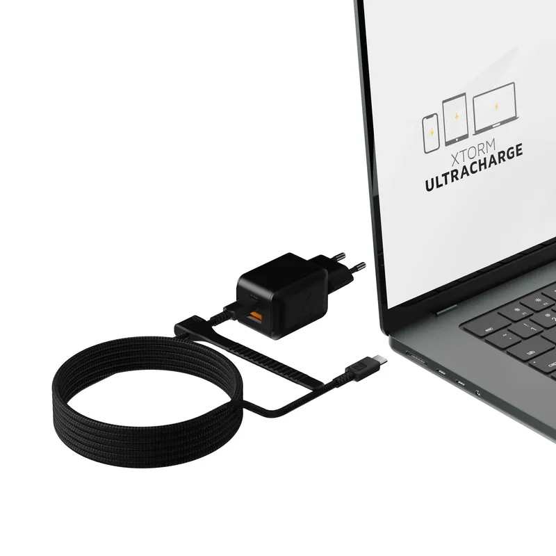 Xtorm 70W GaN3 NextGen Kotilaturi USB-C/C/A Musta - 9510375