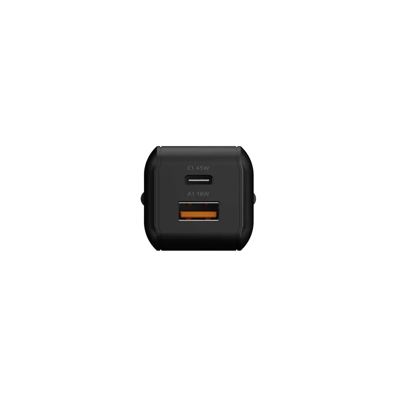 Xtorm 45W GaN3 NextGen Kotilaturi USB-C/A Musta - 9510373