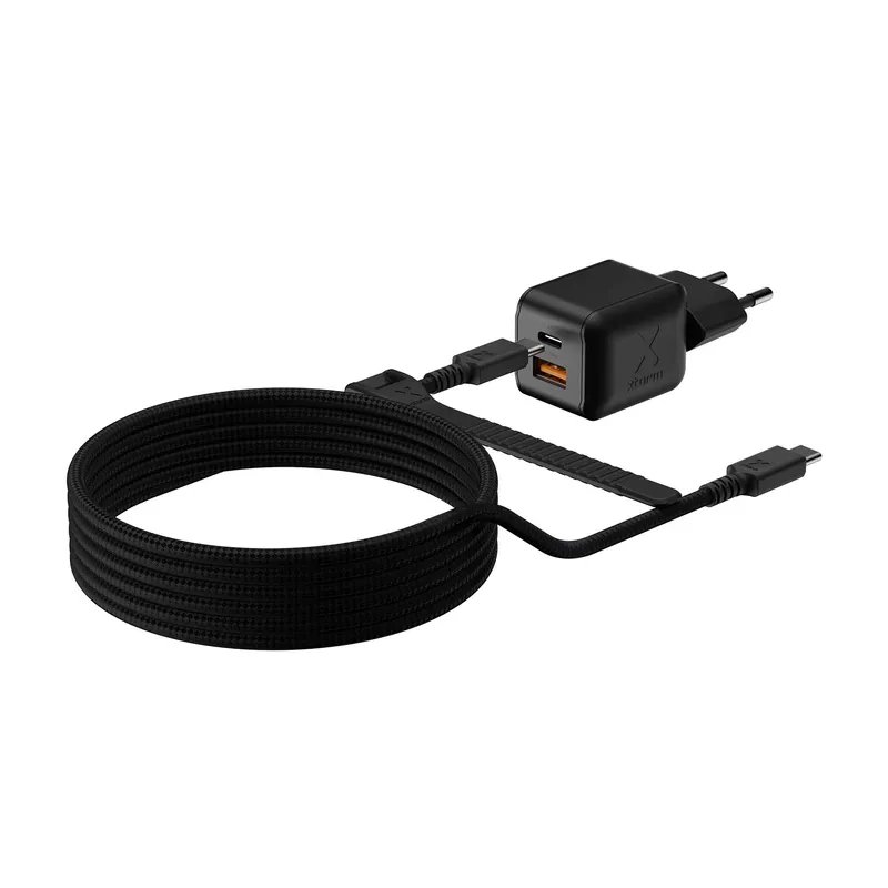 Xtorm 45W GaN3 NextGen Kotilaturi USB-C/A Musta - 9510373