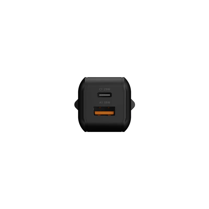Xtorm 25W GaN3 NextGen Kotilaturi USB-C/A Musta - 9510371