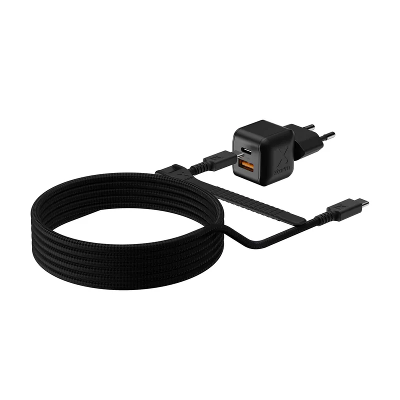 Xtorm 25W GaN3 NextGen Kotilaturi USB-C/A Musta - 9510371