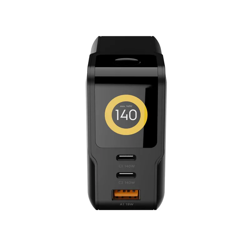 Xtorm 140W GaN3 NextGen Kotilaturi USB-C/C/A Musta - 9510377