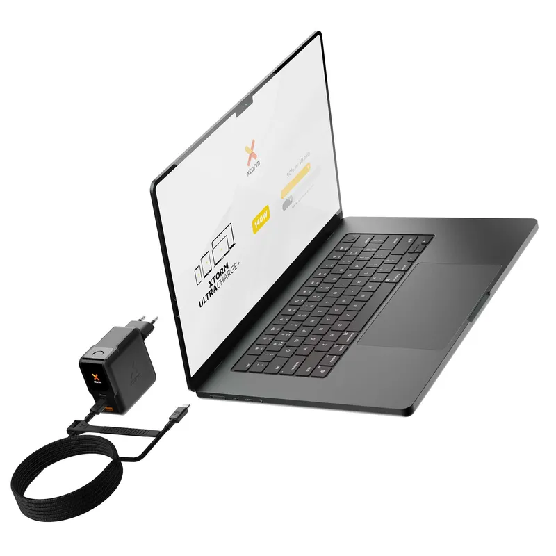 Xtorm 140W GaN3 NextGen Kotilaturi USB-C/C/A Musta - 9510377