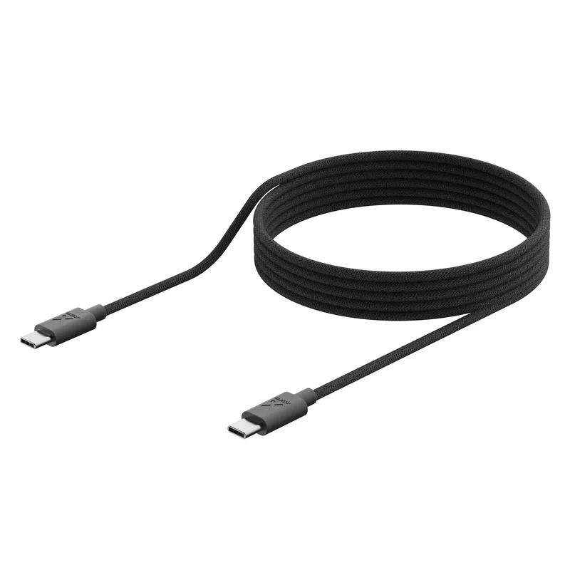 Xtorm Go2 GRS USB-C/C PD kaapeli 100W 1m Musta - 9510021