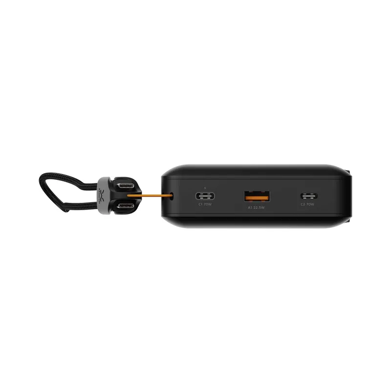 Xtorm GRS NextGen varavirta 70W 45.000mAh USB-C/C/A Musta - 9510368
