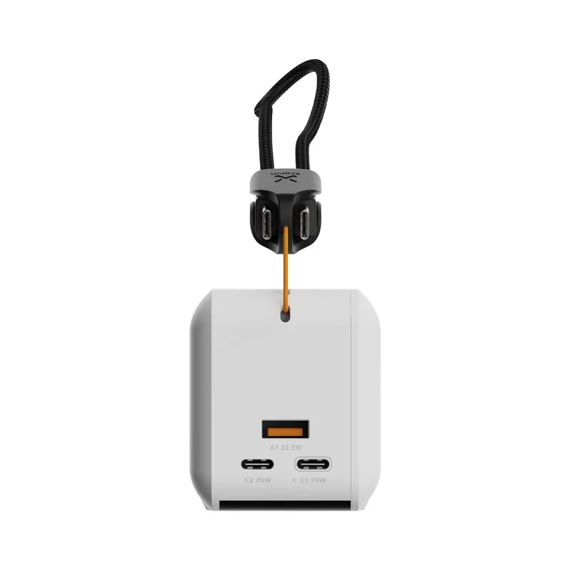 Xtorm GRS NextGen varavirta 70W 27.000mAh USB-C/C/A Valkoinen - 9510362