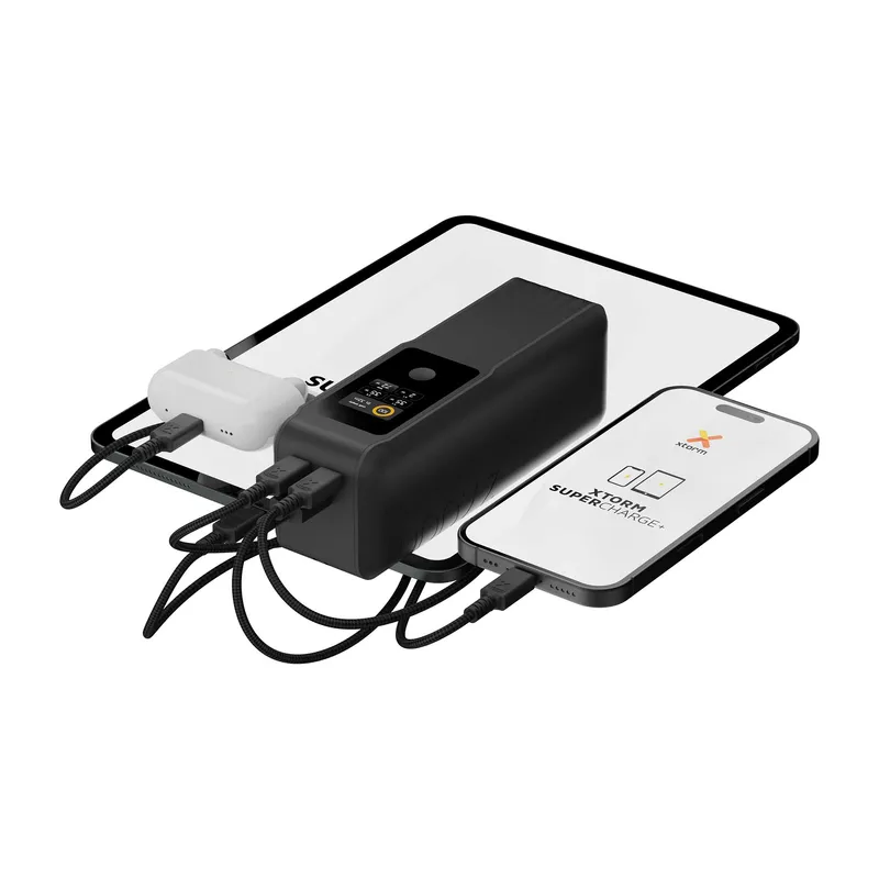 Xtorm GRS NextGen varavirta 70W 27.000mAh USB-C/C/A Musta - 9510363
