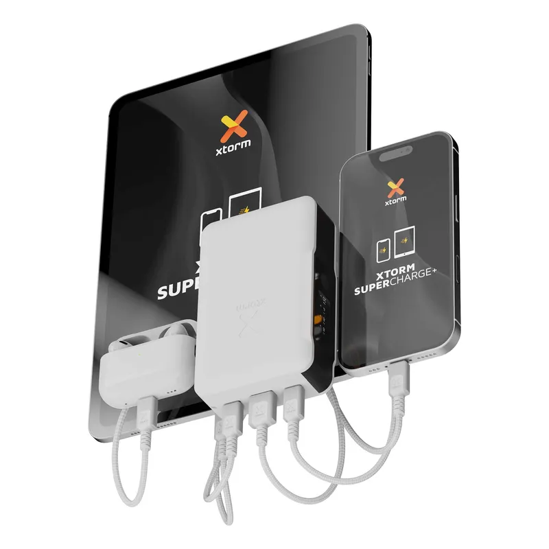 Xtorm GRS NextGen varavirta 35W 20.000mAh USB-C/C/A Valkoinen - 9510359