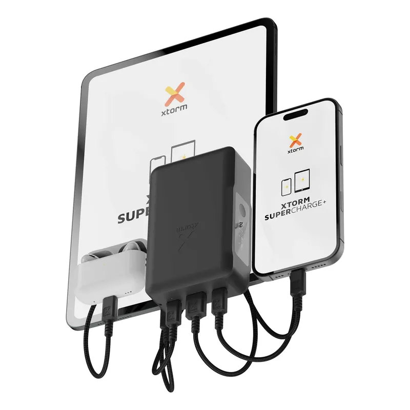 Xtorm GRS NextGen varavirta 35W 20.000mAh USB-C/C/A Musta - 9510360