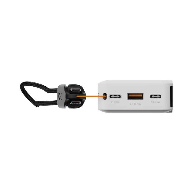 Xtorm GRS NextGen varavirta 35W 10.000mAh USB-C/C/A Valkoinen - 9510356