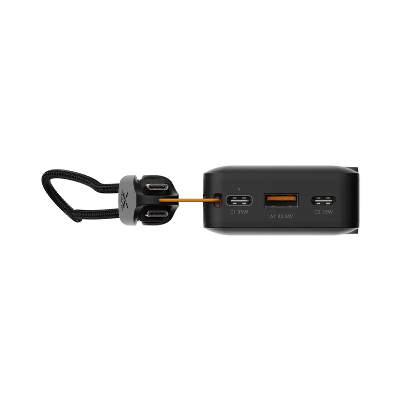 Xtorm GRS NextGen varavirta 35W 10.000mAh USB-C/C/A Musta - 9510357