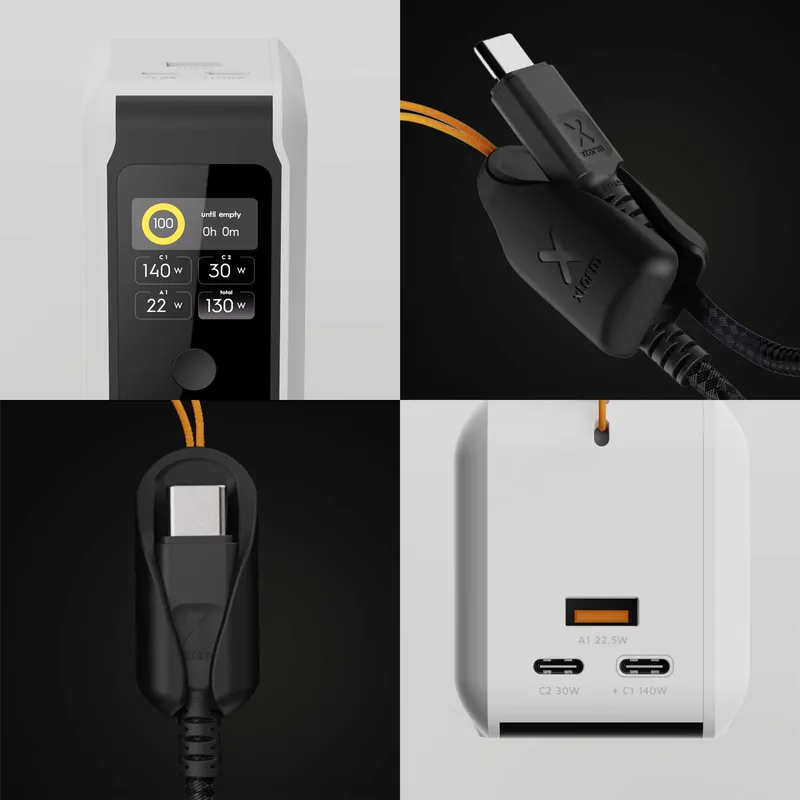Xtorm GRS NextGen varavirta 140W 27.000mAh USB-C/C/A Valk - 9510365