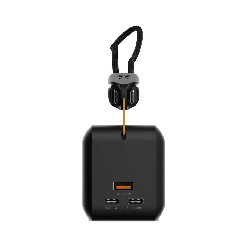 Xtorm GRS NextGen varavirta 140W 27.000mAh USB-C/C/A Musta - 9510366