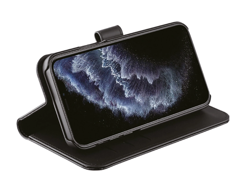 Vivanco Classic Lompakkokotelo iPhone 12 mini Musta - 2862157