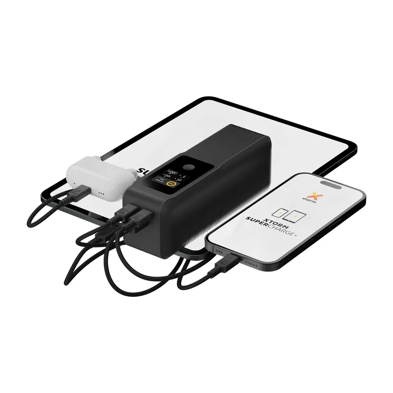 Xtorm GRS NextGen varavirta 140W 27.000mAh USB-C/C/A Musta - 9510366