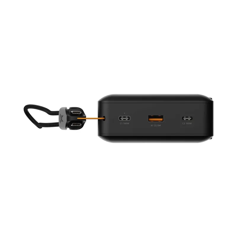 Xtorm GRS NextGen varavirta 100W 60.000mAh USB-C/C/A Musta - 9510369
