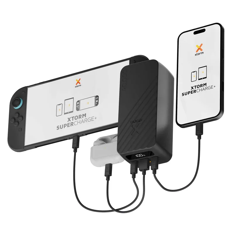 Xtorm Varavirta 40.000mAh 45W USB-C/C/A Musta - 9510301