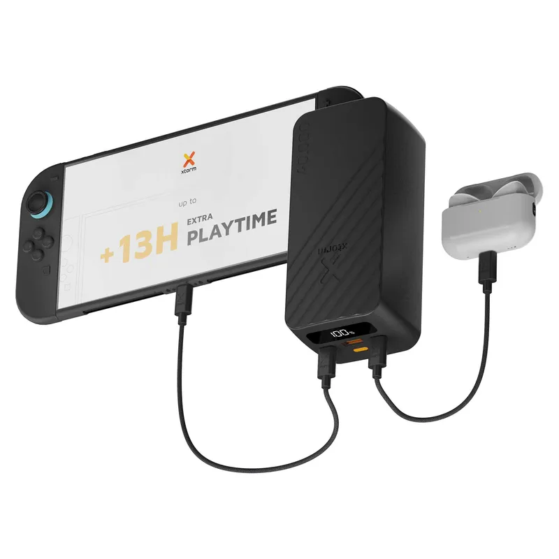 Xtorm Varavirta 40.000mAh 45W USB-C/C/A Musta - 9510301