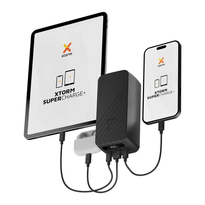 Xtorm Varavirta 40.000mAh 45W USB-C/C/A Musta - 9510301