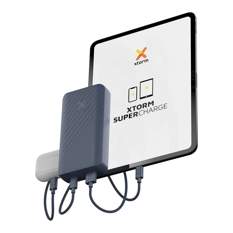Xtorm Varavirta 20.000mAh 20W USB-C & USB-A Sininen - 9510321