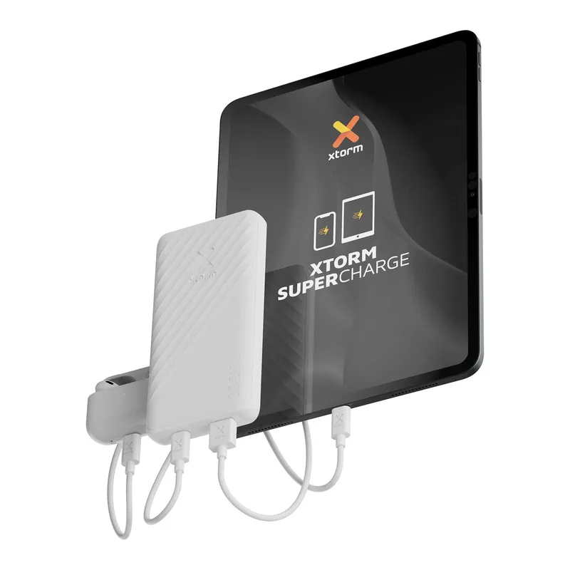 Xtorm Varavirta 10.000mAh 20W USB-C & USB-A Ice - 9510315
