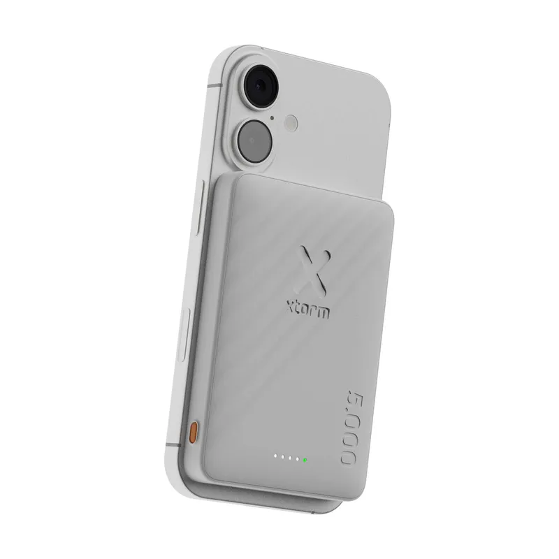 Xtorm Magneettinen Langaton 15W Varavirta USB-C 5000mAh Ice - 9510325