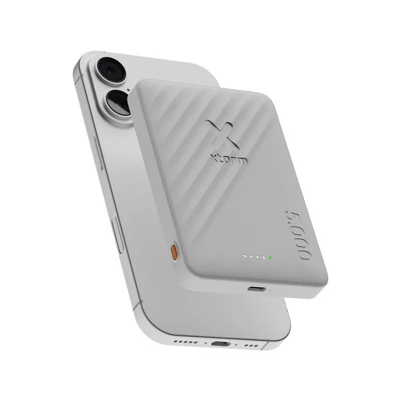 Xtorm Magneettinen Langaton 15W Varavirta USB-C 5000mAh Ice - 9510325