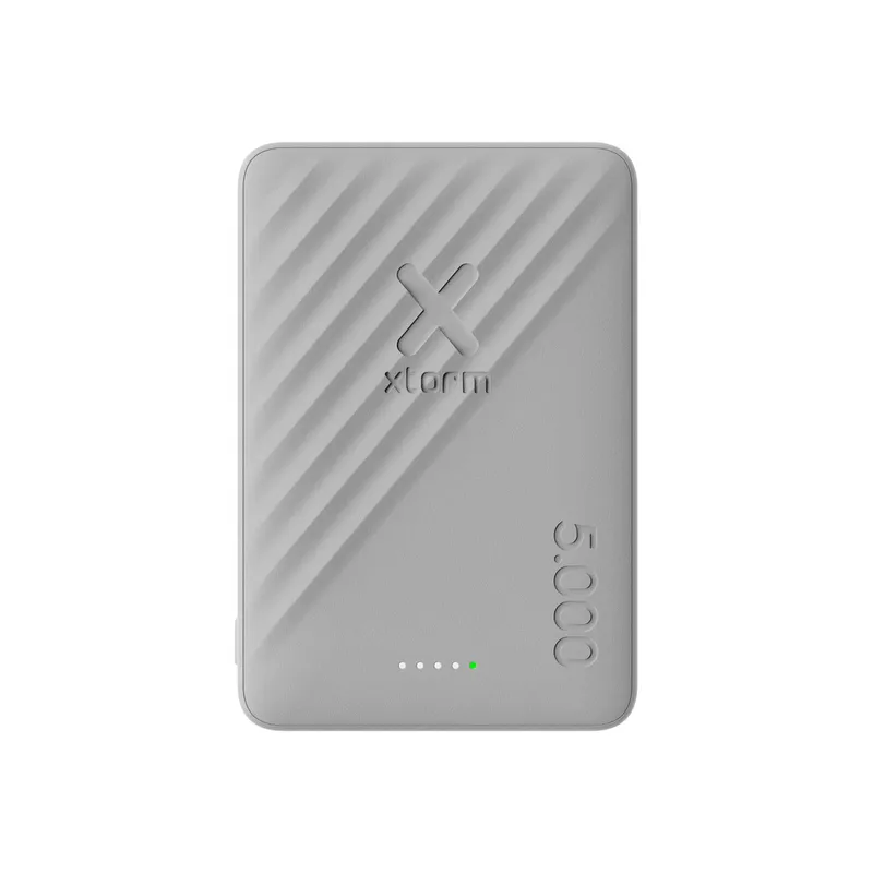 Xtorm Magneettinen Langaton 15W Varavirta USB-C 5000mAh Ice - 9510325