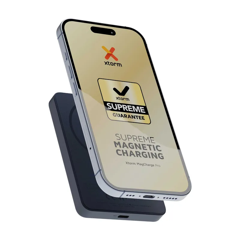 Xtorm Magneettinen Langaton 15W Varavirta USB-C 5000mAh Sininen - 9510327
