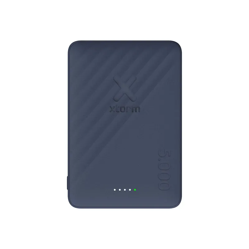 Xtorm Magneettinen Langaton 15W Varavirta USB-C 5000mAh Sininen - 9510327