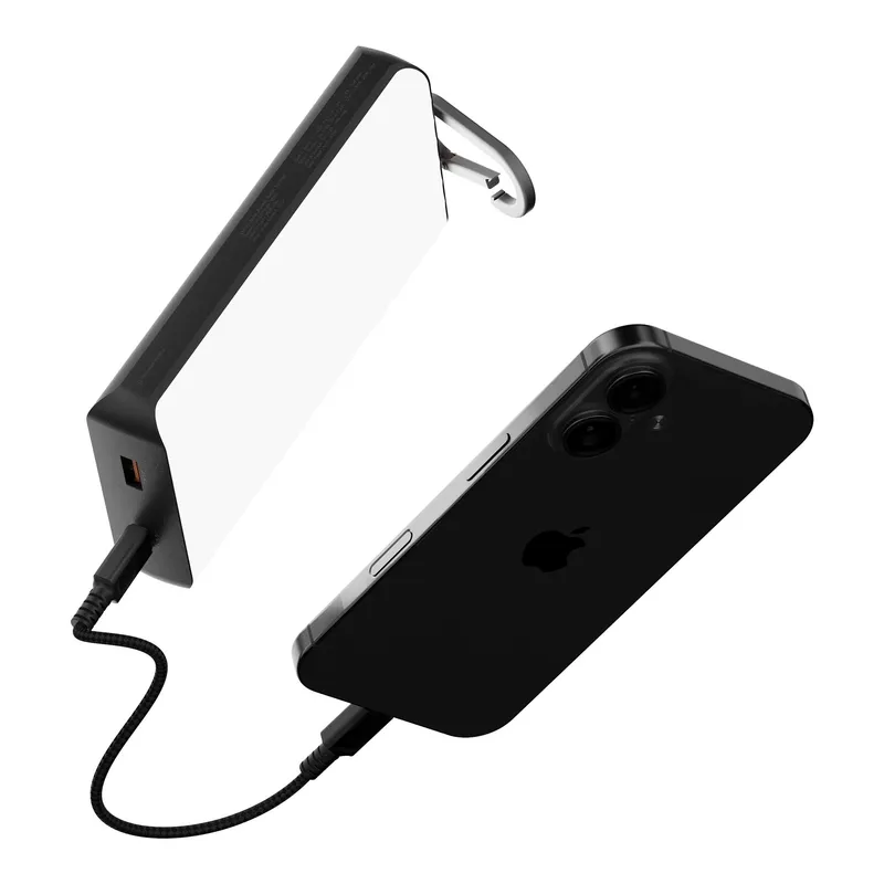 Xtorm Aurinkokenno varavirtalähde 10.000mAh/20W Taskulamppu Musta - 9510355