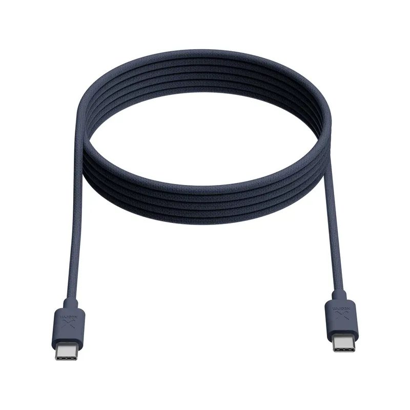Xtorm Go2 GRS USB-C/C PD kaapeli 100W 1m Sininen - 9510345