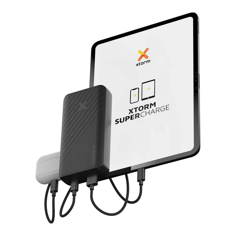 Xtorm Varavirta 20.000mAh 20W USB-C & USB-A Musta - 9510318