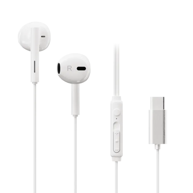 X2O USB-C Capsule In-Ear Kuulokkeet 1.2m Valkoinen - 3410118