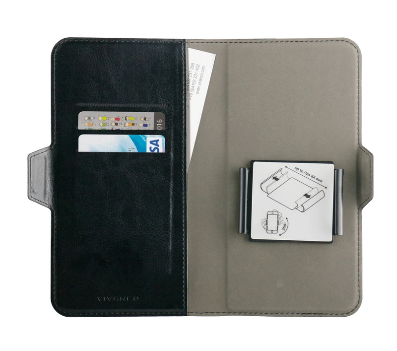 Vivanco Universaali Lompakkokotelo XL Musta - 2862367