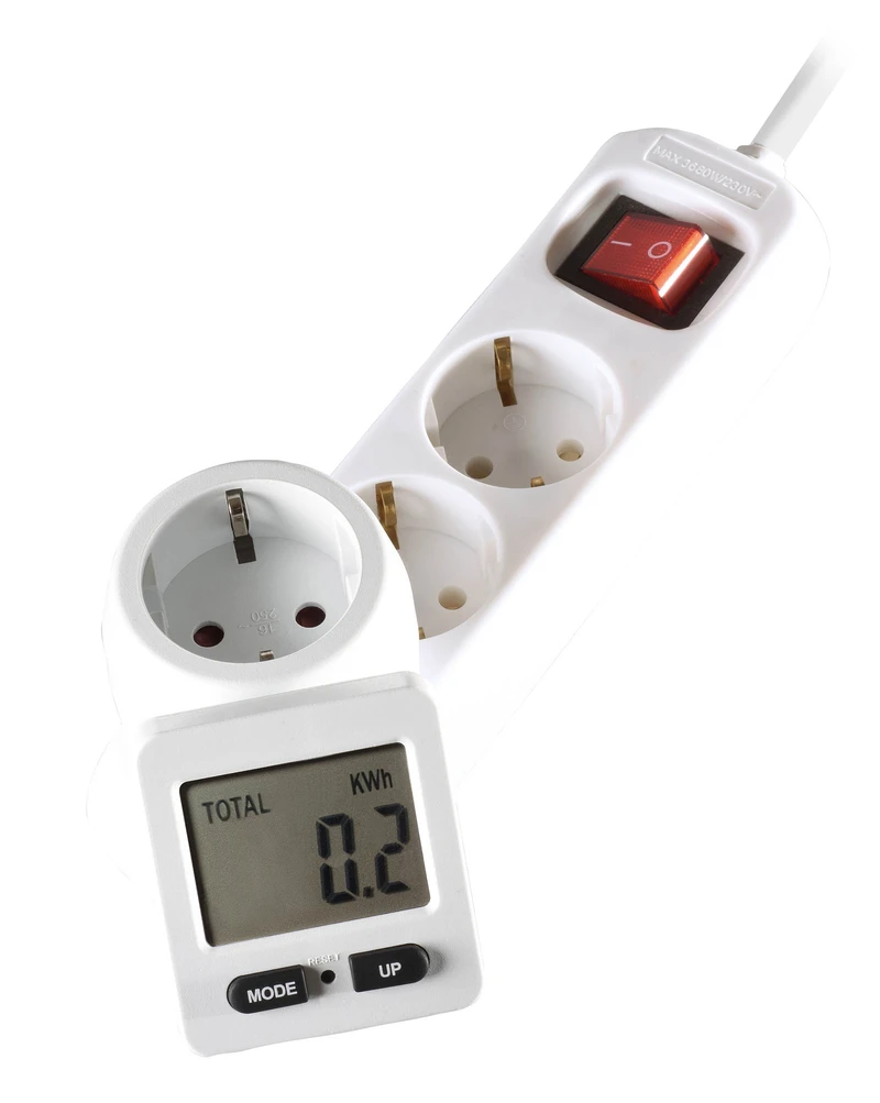 Vivanco Digitaalinen energiankulutusmittari Schuko 3680W - 2862654