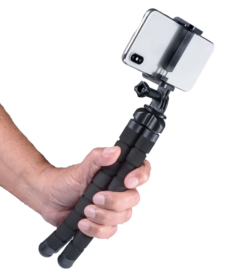 Vivanco Tripod jalusta Puhelin/GoPro/Actioncam 55-80mm - 2862780