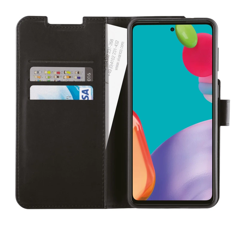 Vivanco Classic Lompakkokotelo Galaxy A53 5G  Musta - 2863144