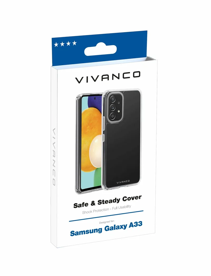 Vivanco Safe & Steady Suojakuori Galaxy A33 5G - 2863150