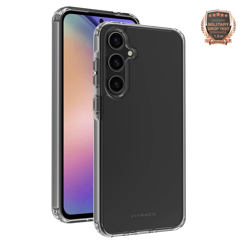 Vivanco Safe & Steady Suojakuori Galaxy A55 5G Kirkas - 2864095