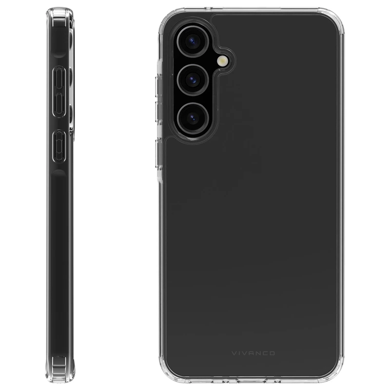 Vivanco Safe & Steady Suojakuori Galaxy A55 5G Kirkas - 2864095