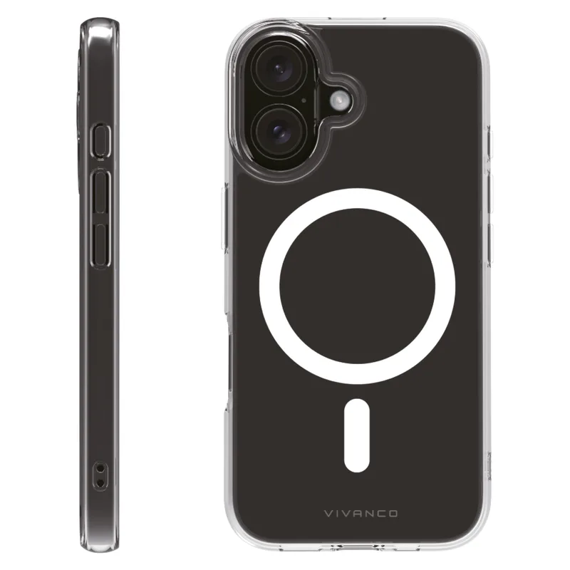 Vivanco Mag Clear Suojakuori iPhone 16 Kirkas - 2864250