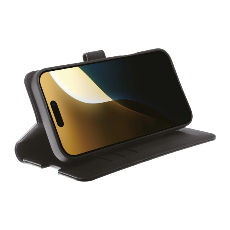 Vivanco Classic Lompakkokotelo iPhone 16 Pro Max Musta - 2864264