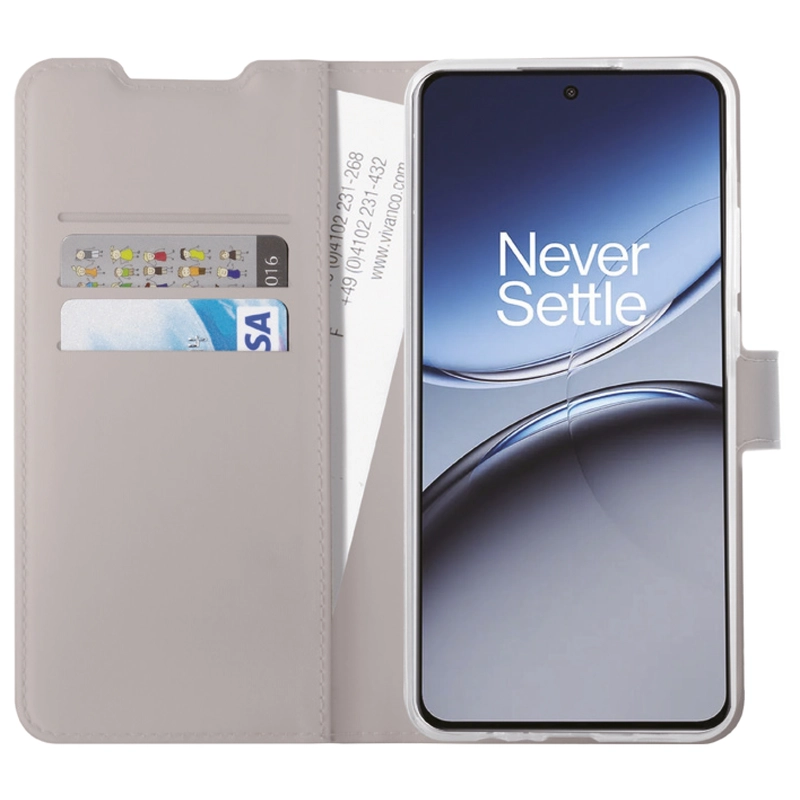 Vivanco Classic Lompakkokotelo OnePlus Nord 4 5G Taupe - 2864320