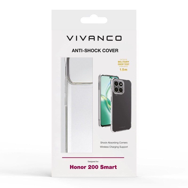 Vivanco Anti-Shock Suojakuori Honor 200 Smart Kirkas - 2864344