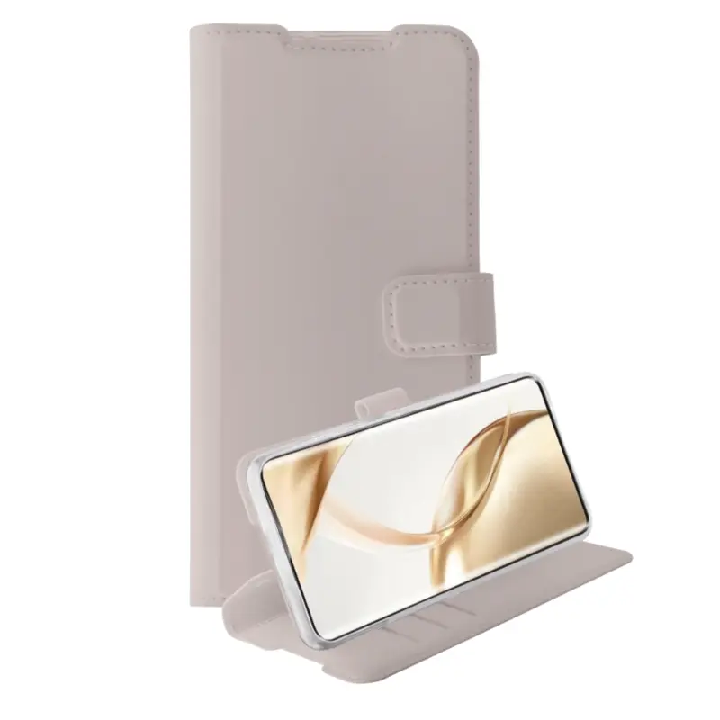 Vivanco Classic Lompakkokotelo Galaxy S24 FE 5G Greige - 2864353